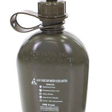 ALFA1 GI Water Filter Canteen or Bottle: Elevate Your Hydration Experience